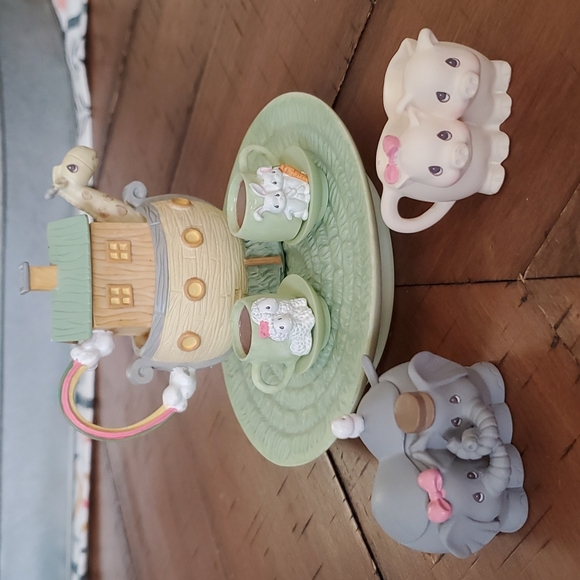 1996 Precious Moments Noah's Ark Tea Set - Picture 3 of 17